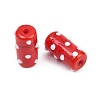 Handmade Lampwork Bumpy Beads LAMP-G170-01B-13-2