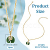 6Pcs Brass Chains Necklaces NJEW-OC00007-2