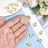 12Pcs Brass Pendants KK-BBC0025-52-3