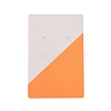 Rectangle Paper Earring Display Cards CDIS-D007-01G-2