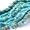 Natural Magnesite Bead Strands TURQ-G930-04-1