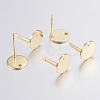304 Stainless Steel Stud Earring Findings STAS-G179-53G-1