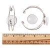 DIY Blank Dome Bangle Making Kit DIY-FS0003-50S-6