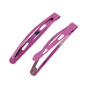 Spray Painted Iron Snap Hair Clip Findings PHAR-R089-02-3