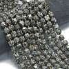 Natural Fluorescent Syenite Rock Beads Strands G-K389-A39-01-2