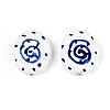 Handmade Porcelain Beads PORC-T134-11-3