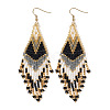 Bohemian Tassel Beaded Earrings for Women IU7226-2-1