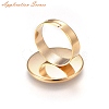 Blank 316 Surgical Stainless Steel Finger Ring Band STAS-C125-04G-4