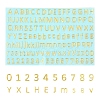 3PCS Brass Self-Adhesive Picture Stickers DIY-SF0008-10-1