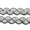 Polyester Wavy Lace Trim OCOR-K007-04B-3