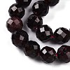 Natural Garnet Beads Strands G-S345-10mm-37-4