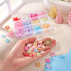 168Pcs 12 Colors Transaparent Acrylic Beads PACR-TA0001-19-7