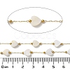 Ion Plating(IP) Real 18K Gold Plated 316 Stainless Steel Paperclip Chains AJEW-Z026-02C-3