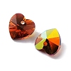 Electroplate Glass Charms GGLA-Z002-02C-2