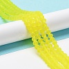 Transparent Glass Beads Strands X-EGLA-A034-T10mm-MD29-3