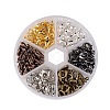 1 Box 120PCS 6 Colors Zinc Alloy Lobster Claw Clasps PALLOY-JP0004-NF-2