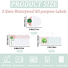 Self-Laminating Write-On Waterproof Baby Bottle Labels DIY-WH0504-25B-2