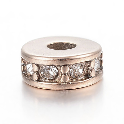 304 Stainless Steel Bead Spacers Hand Polished STAS-E425-043RG-1