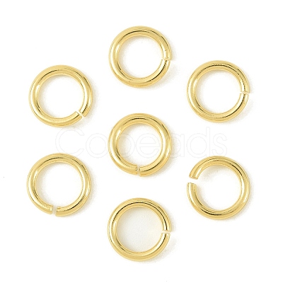 SHEGRACE Brass Open Jump Rings XGR0081G-15G-1