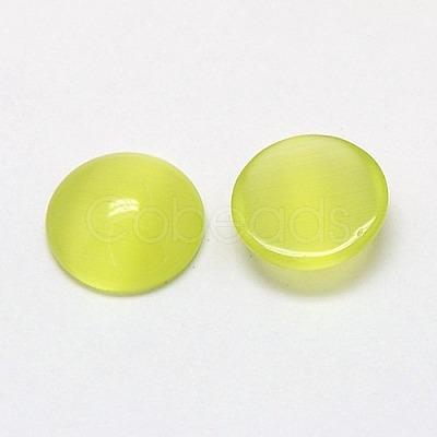 Cat Eye Cabochons CE-J002-8mm-17-1