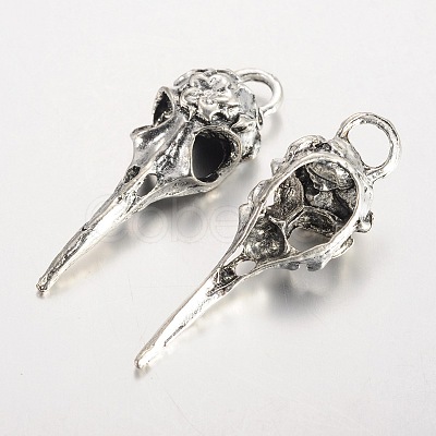 Tibetan Style Alloy Pendants PALLOY-K110-27AS-NR-1
