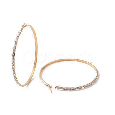 304 Stainless Steel Hoop Earrings EJEW-N0031-11G-01I-1