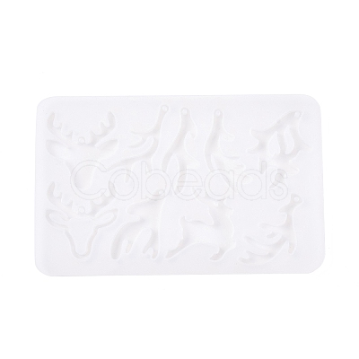 Christmas Pendants DIY Silicone Mold DIY-K073-19C-1
