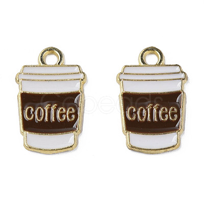 Alloy Enamel Pendants ENAM-N059-15-1