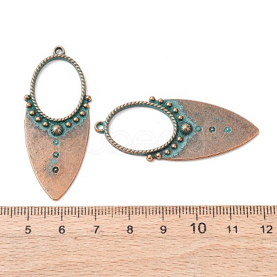Tibetan Style Alloy Pendants X-FIND-B055-02J-1