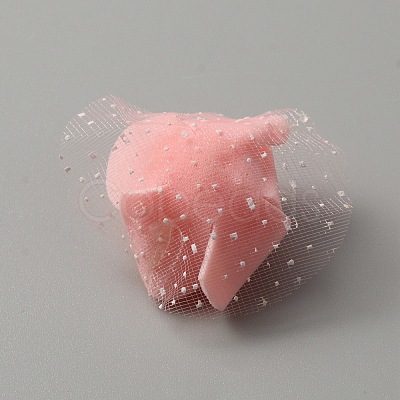 3D Foam Rose Ornament Accessories DIY-WH0304-623C-1
