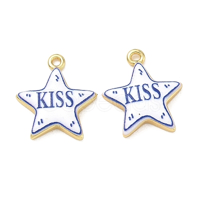 Printed Brass Pendants KK-CBA42CA-08G-04-1