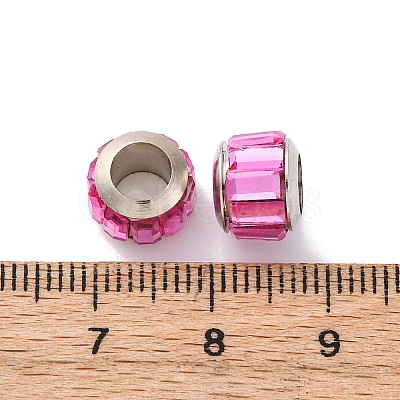 Brass European Beads KK-F894-16P-01-1