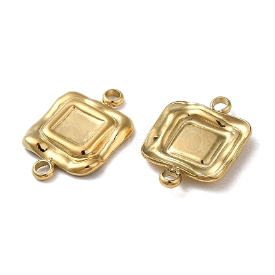 304 Stainless Steel Cabochon Connector Settings STAS-Q252-32G-1