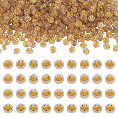 50G Luminous Transparent Acrylic Beads OACR-TAD0001-01U-1