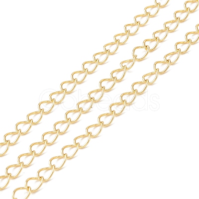 3.28 Feet Brass Curb Chains X-CHC-O001-01G-1