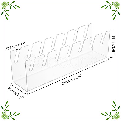 Acrylic Hat Holders AJEW-WH0270-073A-1