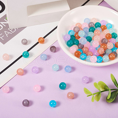200Pcs 10 Colors Glass Beads GLAA-TA0001-29-1
