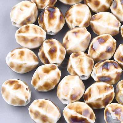 Handmade Porcelain Beads PORC-S498-47N-1