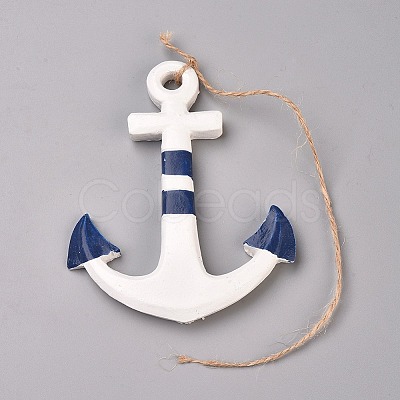 Hanging Resin Pendant Decorations AJEW-WH0098-75E-1