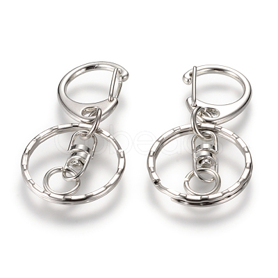 Alloy Key Clasps X-PALLOY-T010-07P-1