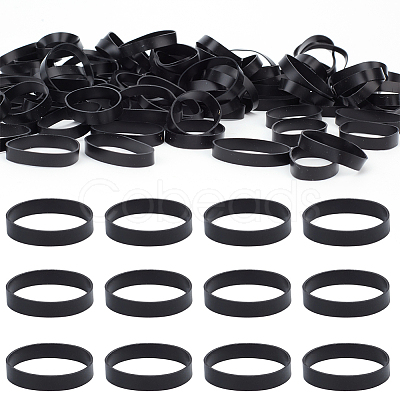 100Pcs Silicone Cable Ties FIND-SP0005-36-1