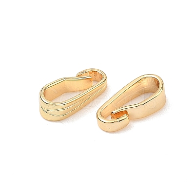 SHEGRACE Brass Snap on Bails XGRQ29225-388G-1