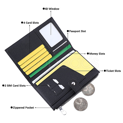 PU Leather Passport Cover OFST-WH20009-03D-1