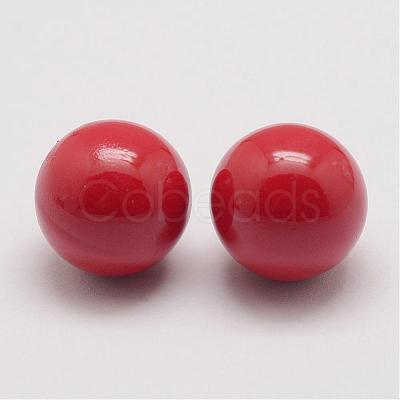 Brass Chime Ball Beads Fit Cage Pendants KK-G298-16mm-06-1