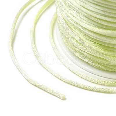 Nylon Satin Rattail Cords NWIR-L006-1mm-31-1