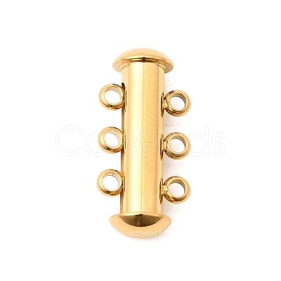 304 Stainless Steel Slide Lock Clasps STAS-F350-01B-G-1