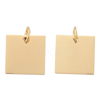304 Stainless Steel Stamping Blank Tag Charms STAS-I311-28G-1