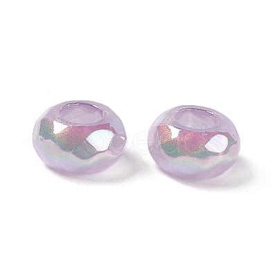 Opaque Acrylic Beads OACR-C008-03B-1