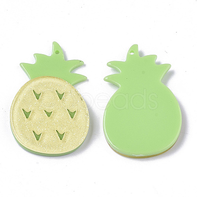 Cellulose Acetate(Resin) Pendants KY-R021-04-1