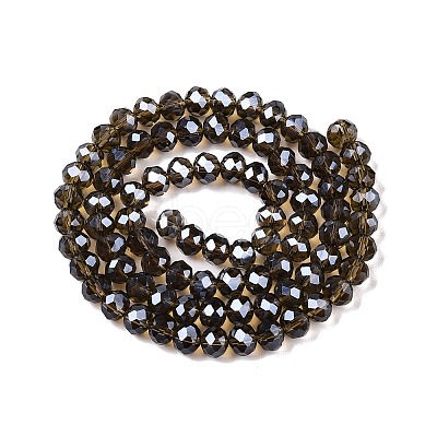 Electroplate Glass Beads Strands EGLA-A044-T6mm-A16-1